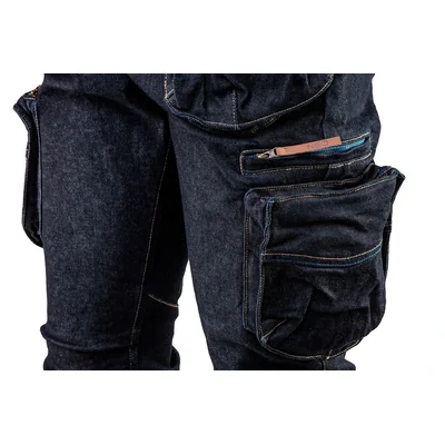 5-Pocket-Arbeitshose aus Denim, Größe XXXL