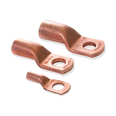 50mm² copper tubular ring terminal for M12 screw