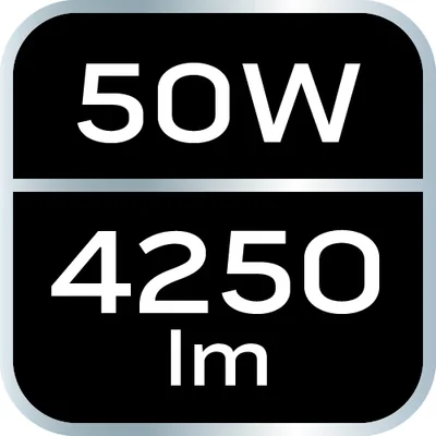 50W SMD LED spotlight 4250 lm 230V portable