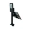 50W solární pouliční lampa / Barva: 4000K / Pouzdro: Černá