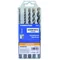 5PCS SET OF DRILLS 5,6,8,10,12X100X160 AGGRESSOR SDS PLUS