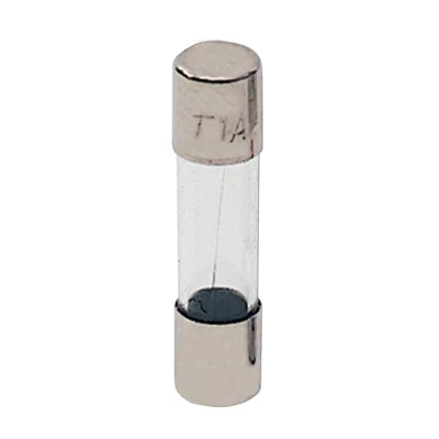 5x20 T 1A/250V Miniature cylindrical glass insert