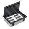 6-module floor box, 12x K45, depth 93mm + 2x SM302/9, Graphite Gray