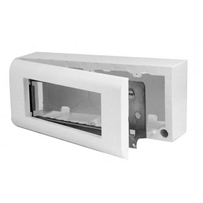 6-module surface-mounted housing