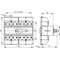 6-POLE SWITCH 80A FOR EXTERNAL HANDLE