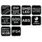 600 lm SMD rechargeable workshop lamp