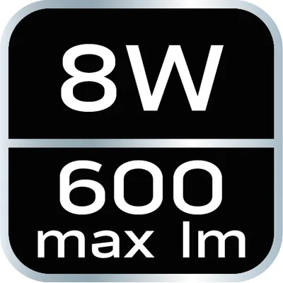 600 lm SMD wiederaufladbare Werkstattlampe