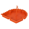 60mm external signaling box cover for MULTIWALL series orange 50 pcs.