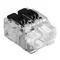61 HSK42 Conector de liberación rápida 2 mangueras rígidas/flexibles