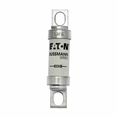 63FE Fast-blow insert, 63 A, AC 690 V, DC 500 V, BS88, 19 x 77 mm, aR, BS
