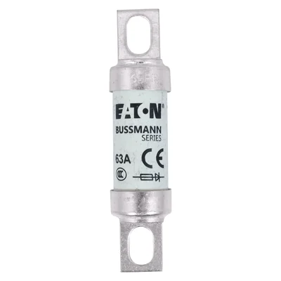 63FE Schnellblas-Einsatz, 63 A, AC 690 V, DC 500 V, BS88, 19 x 77 mm, aR, BS
