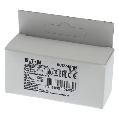 63NZ02 Inserto D02 63A T GL/GG 400VAC E18