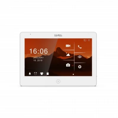 7 IPS HD VIDEO MONITOR WITH TOUCHSCREEN AND WIFI GATEWAY / WHITE TYPE: VP-809WHDWIFI