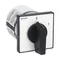 7GN6392U 7GN series cam switch, disconnector, 4 poles, 63A, for panel mounting, with black knob and 65x65mm plate