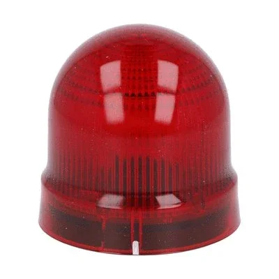 8LB6GLM4 Continuous/pulsating light module, Ø62, red, without bulb, 24-230VAC