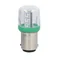 8LT7ALLM3 LED bulb, BA15d, 240VAC, green