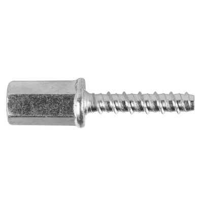 8x50mm galvanized screw for concrete with head with M12 internal thread