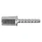 8x50mm galvanized screw for concrete with head with M12 internal thread