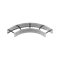 90 degree arch, width 400mm, height 160mm