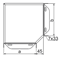 90° elbow, KKBL150H42