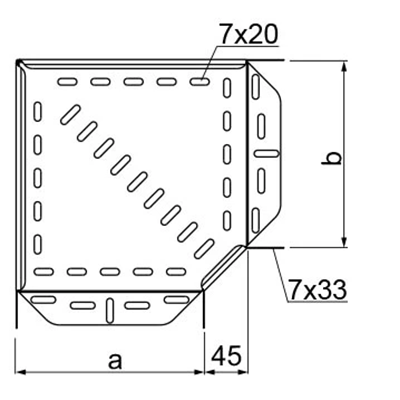 90° elbow, KKJ150H50