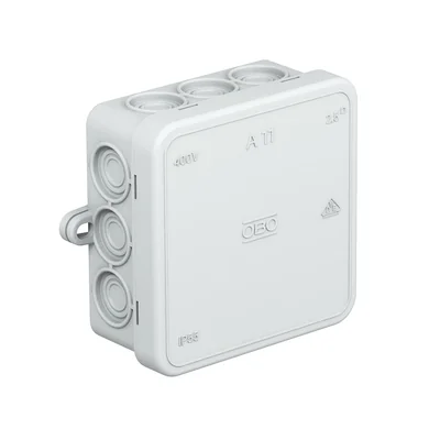 A-SERIA Puszka instalacyjna A11 bez listwy zaciskowej IP55