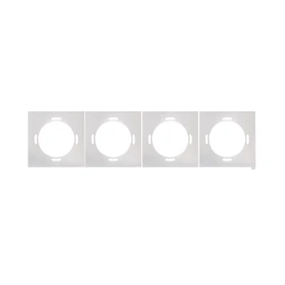 A set of gaskets for a 4-gang frame