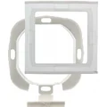 A set of gaskets for sockets and central elements, transparent