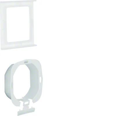 A set of gaskets for the socket and the central element, transparent