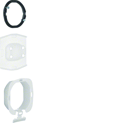 A set of seals for Berker R.1/R.3 key switches transparent