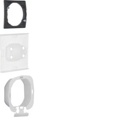 A set of seals for the key switch transparent