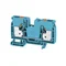 A2C 10 BL Through rail connector, catalog number 2490370000