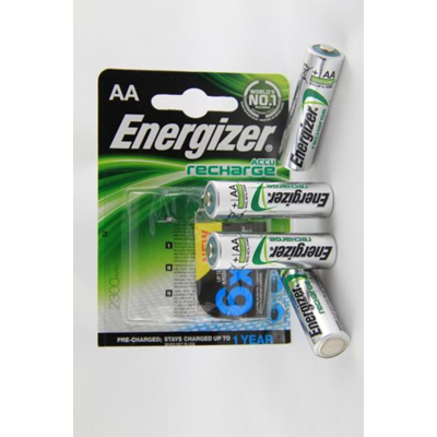 AA / HR6 / NH15-2300 Batería Ni-MH Energizer ACCU RECHARGE EXTREME 1.2V 2300mAh 4uds