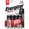 AA / LR6 Alkalibatterie Energizer MAX 1,5V 4St