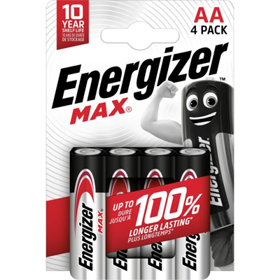 AA / LR6 alkaline battery Energizer MAX 1.5V 4pcs