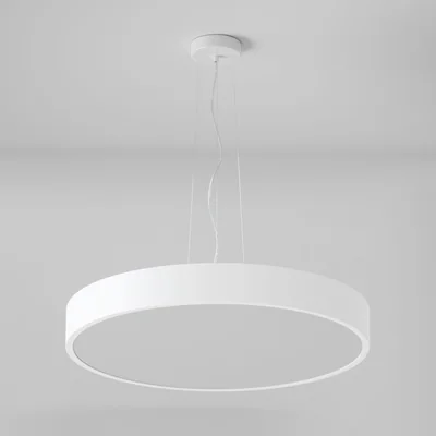 ABA 600 hängende LED PHILIPS LV 67W/7700lm/3000K, 230V, Signalweiß (matte Struktur) RAL 9003