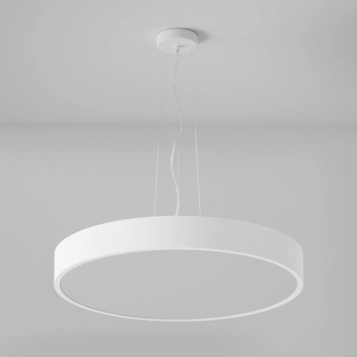 ABA 600 závěsná LED PHILIPS LV 67W/7700lm/3000K, 230V, signální bílá (matná struktura) RAL 9003
