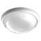 Abat-jour transparent LUNA 100W E27 NOIR