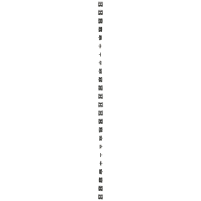 Abdeckung für Datenkommunikationsbuchsen am Keystone Flat Double (Modul), anthrazit (metallic)