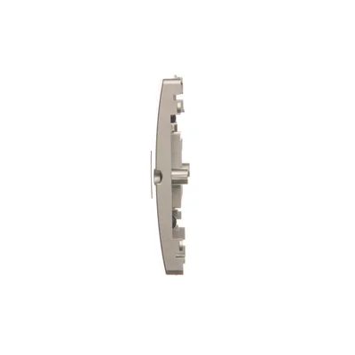 Abdeckung für Datenkommunikationsbuchsen auf Keystone Flat Double Satin (Metallic)