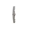 Abdeckung für IT-Steckdosen auf Keystone Flat Double Inox (Metallic)