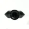 Abnehmbarer Flachstecker, 2,5 A/250 V, Klasse II-Isolierung. SCHWARZ
