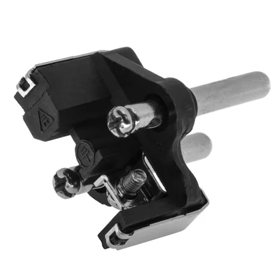 Abnehmbarer Winkelstecker Uni-SCHUKO 2p+Z 16A 250V WT-16U schwarz