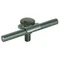 Abrazadera de sujeción para cables de 6-10 mm de diámetro, con tornillo de cabeza abocinada y tuerca M10, acero inoxidable KB 6.10 FRM10X35 V2A