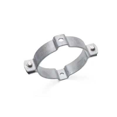 Abrazadera para tuberías de diámetro exterior de 160 mm, galvanizada en caliente QOG 160