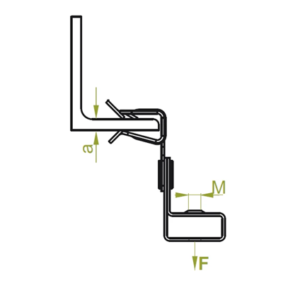 Abrazadera, ZSP1M6/8