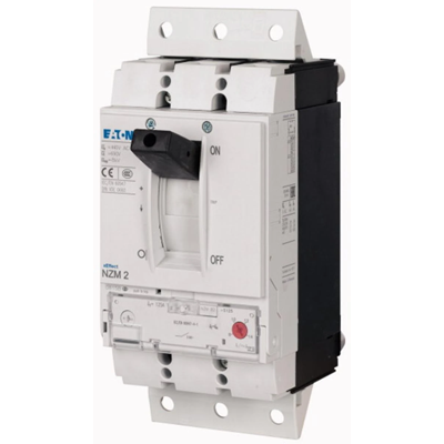 AC breaker, 3-pole, 100A, 150kA, plug, short-circuit protection