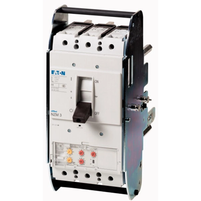 AC breaker, 3-pole, 250A, 150kA, installation, cable, selective and generator protection, plug-in