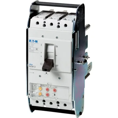 AC breaker, 3-pole, 400A, 150kA, installation, cable, selective and generator protection, plug-in