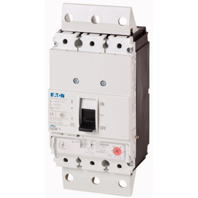 AC breaker, 3-pole, 40A, 36kA, plug, short-circuit protection